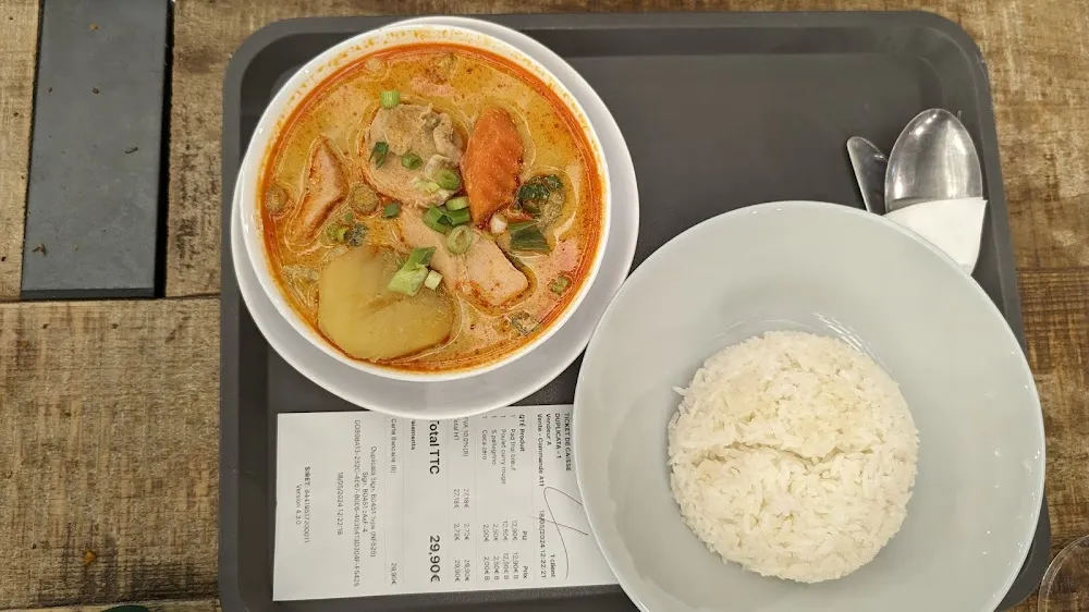 Curry Rouge de Poulet